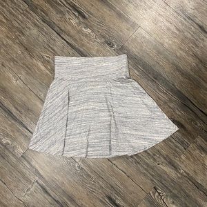 Gray Skater Skirt